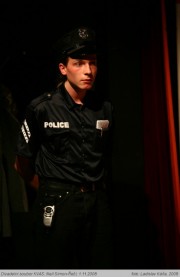 Lukáš jako Policista Welch ve hře ŘEČI - r. 2008